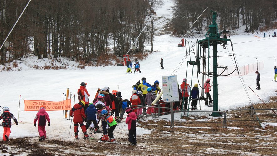 Les enfants des skis clubs sur les pistes !