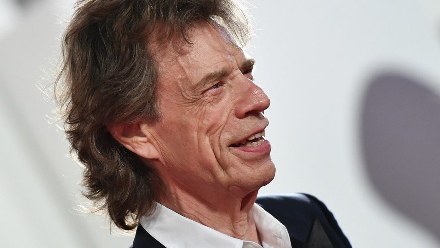 Mick Jagger lors de l'avant-première de "The Burnt Orange Heresy" à Venise le 7 septembre 2019