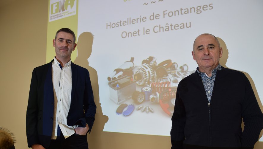 Depuis deux ans, Christophe Bayol et Jacky Brossy assurent ensemble la présidence  de la FNA 12.