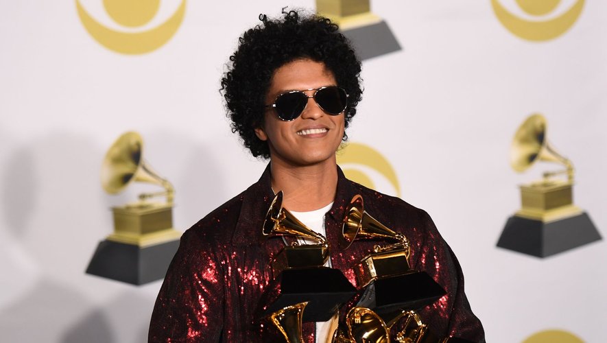 Bruno Mars a remporté onze Grammy Awards, l'équivalent des Oscars de la musique, dans sa carrière.