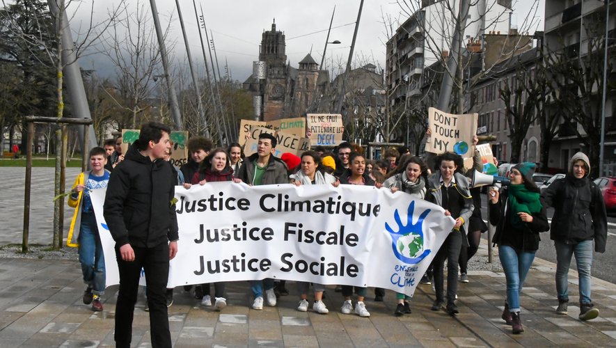 L’engagement des jeunes est en pleine mutation. Comme l’a montré la manifestation des étudiants pour le climat, à Rodez, en mars 2019.