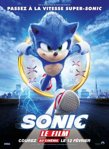 "Sonic, le film" de Jeff Fowler avec la voix de Malik Bentalha dans la peau du petit hérisson bleu est sorti le 12 février dernier en France