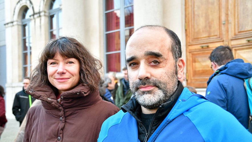 Un duo pour tête de liste : Camille Valabrègue et Benoît Sanchez-Matéo.