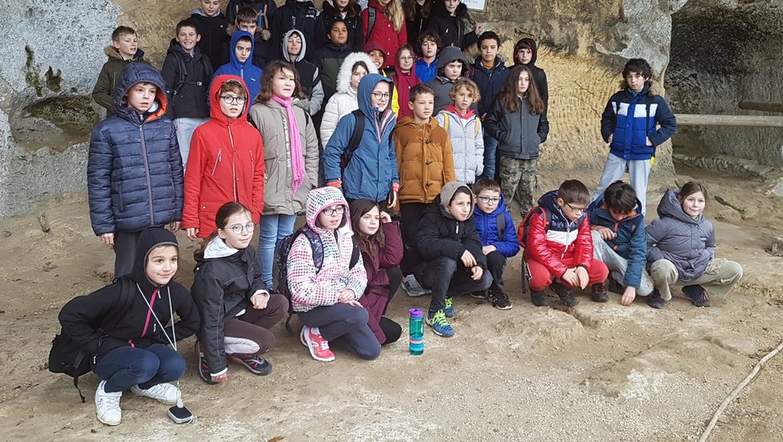 Les élèves à la découverte de la Dordogne