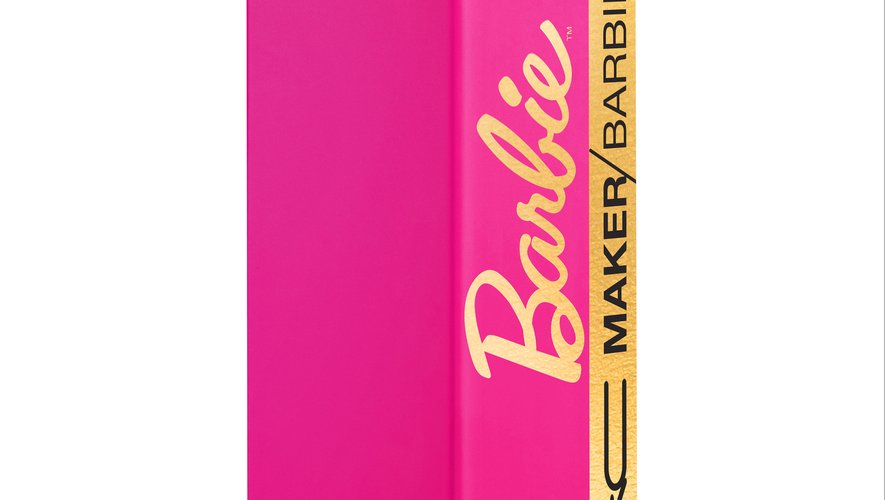 Le rouge à lèvres de Barbie pour M.A.C Cosmetics.
