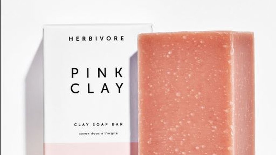 Savon Pink Clay Cleansing par Herbivore