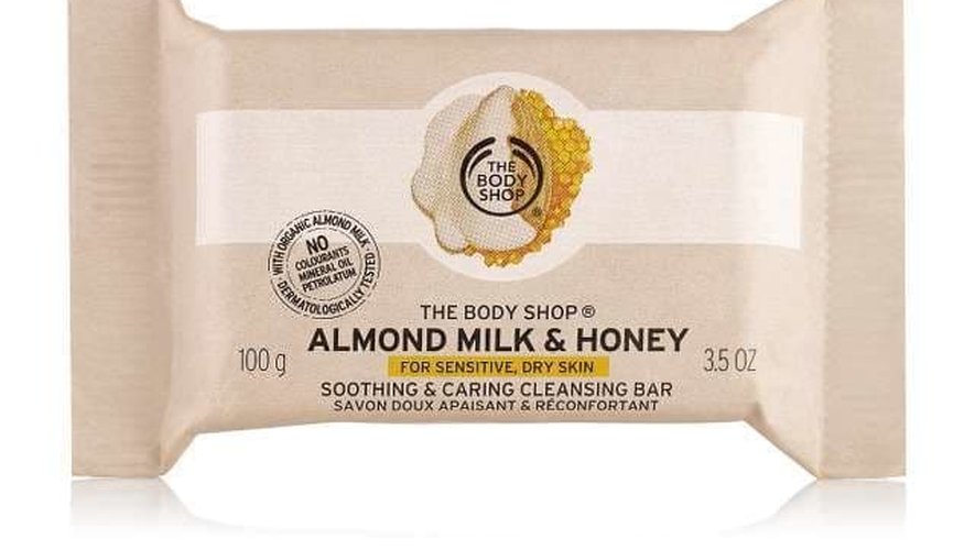 Savon Doux Apaisant et Réconfortant Almond Milk and Honey de The Body Shop