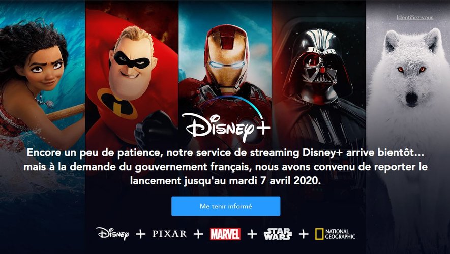 En France, Disney + débarquera le 7 avril