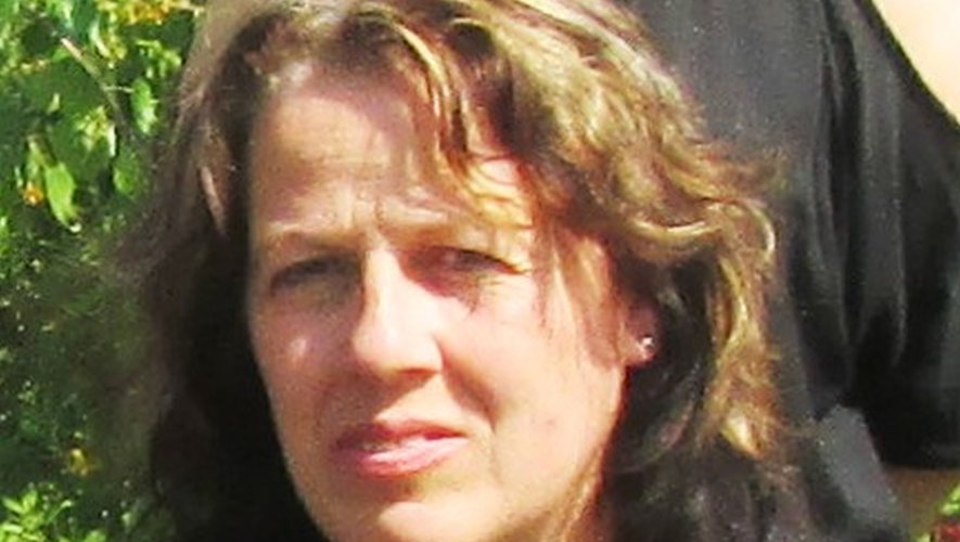 Michèle Couderc, maire de Saint-Santin.,