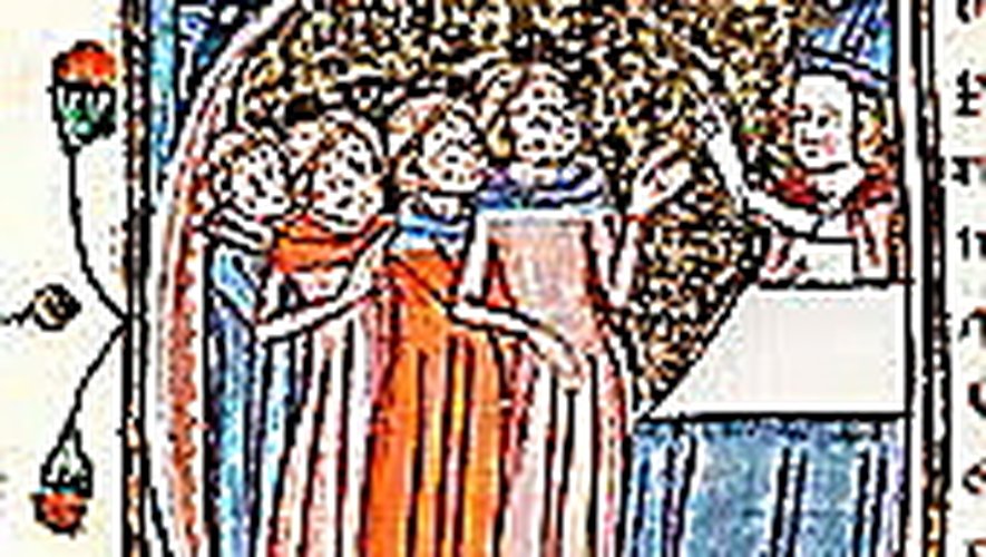 Les victimes de la lèpre bénies par l’évêque.