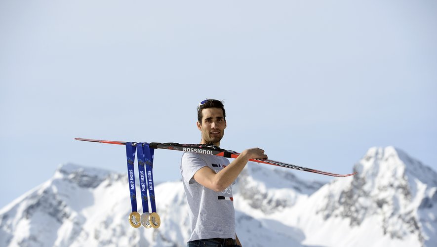 Le dossard dédicacé du quintuple champion olympique de biathlon Martin Fourcade a déjà dépassé les 7.000 euros d'enchères