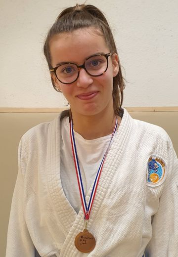 Amélie Stopin compte parmi les meilleures judokates d’Occitanie.