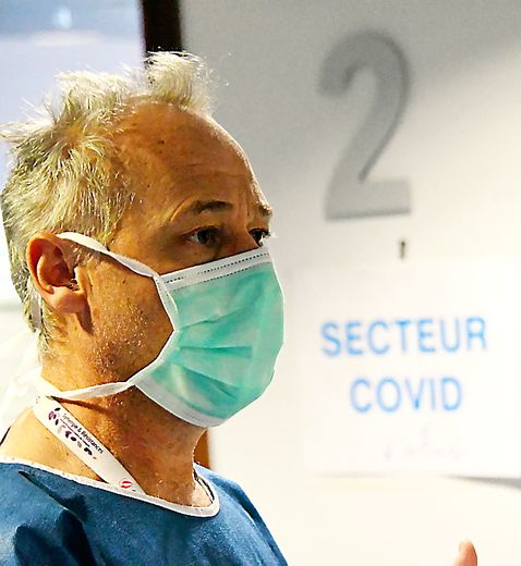 Bruno Guérin, chef du service des maladies infectieuses.
