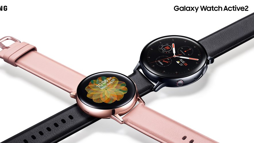 Les montres connectées Samsung Galaxy Watch pourront mesurer votre pression sanguine.