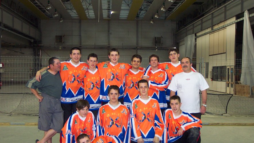 L’équipe de Roller hockey en 2006.