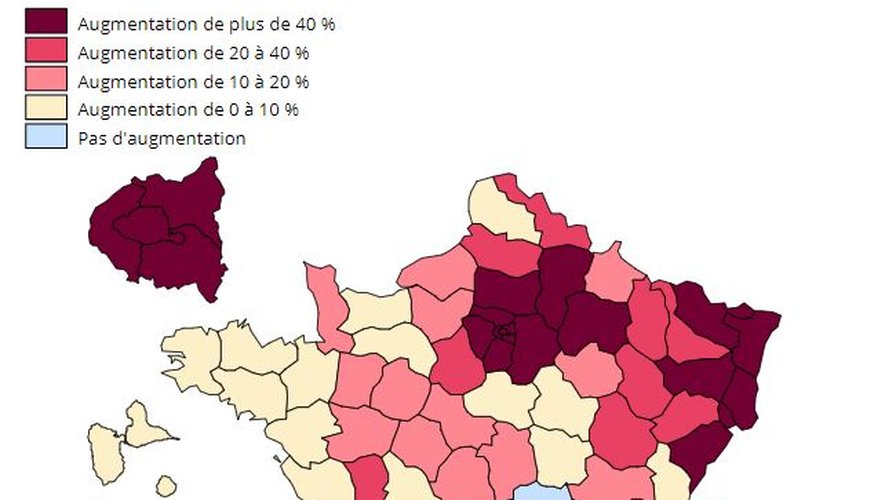Mortalité en hausse de 12,3 % en Aveyron depuis le 1er mars