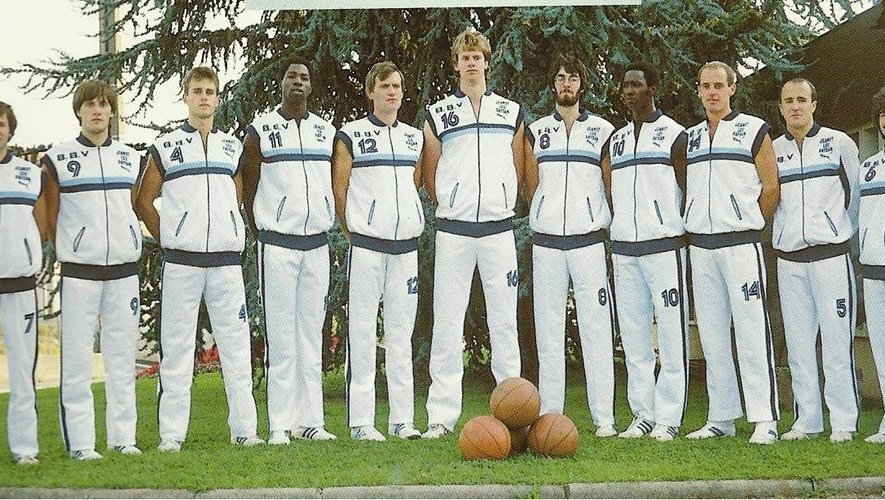 L’équipe 1 du BBV, saison 82-83.
