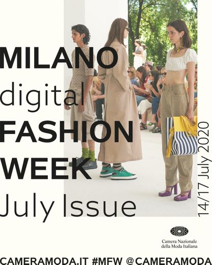 Une Fashion Week digitale se tiendra à Milan en juillet 2020.
