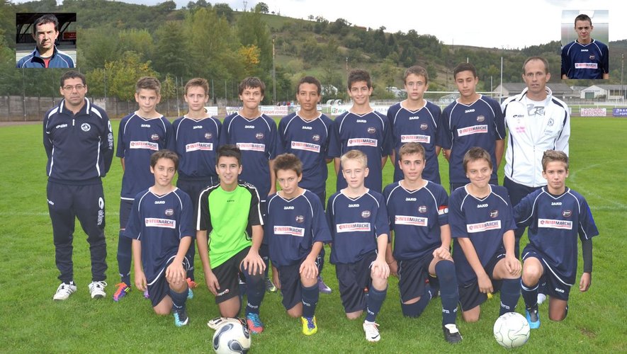 Des jeunes prometteurs en U15 de l’an 11 et en dessous l’équipe fanion du 8 septembre 2012 qui a battu Figeac.