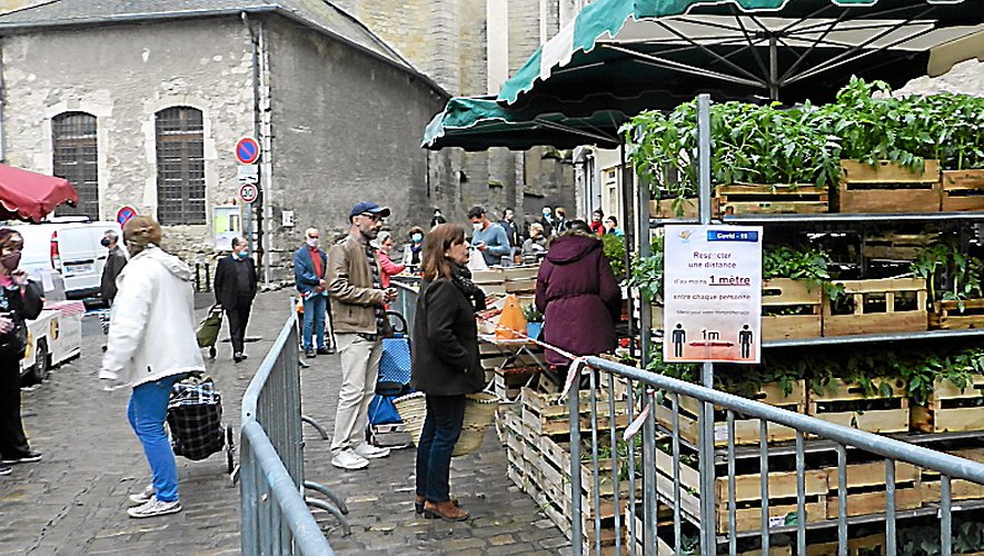 Pas de marché traditionnel ce jeudi matin à Villefranche.