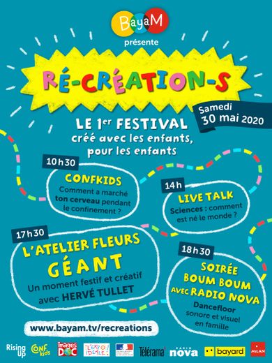 Le festival "Ré-Création-S" lancera sa première édition le 30 mai.