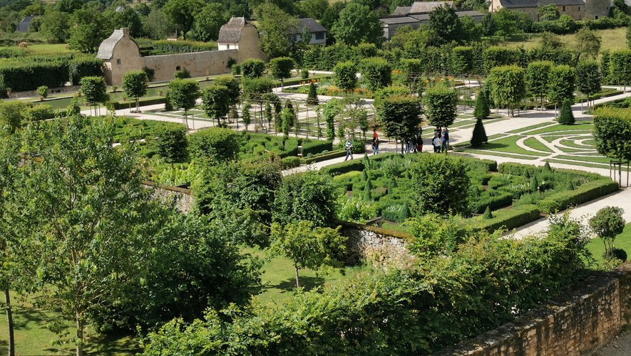 Le jardin du château est classé "remarquable".