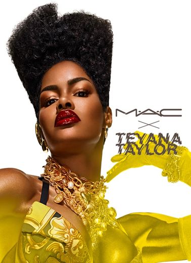 M.A.C Cosmetics s'associe à l'artiste Teyana Taylor pour sa nouvelle collection de maquillage.
