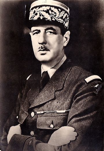 La figure du général de Gaulle ne s’est pas immédiatement imposée en France.
