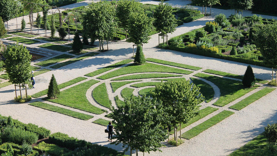 Un jardin classé remarquable.