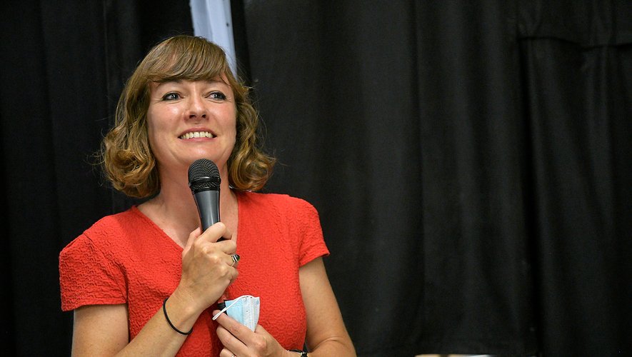 Emmanuelle Gazel, maire de Millau