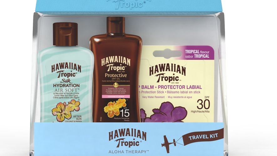 Le Travel Kit de Hawaiian Tropic.