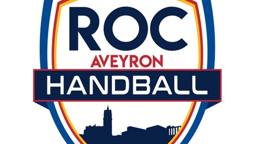 Le nouveau logo du Roc Aveyron handball.