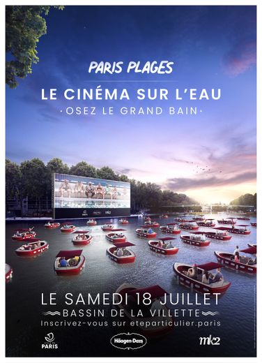 Le 18 juillet, les cinéphiles assisteront à une projection depuis la Seine