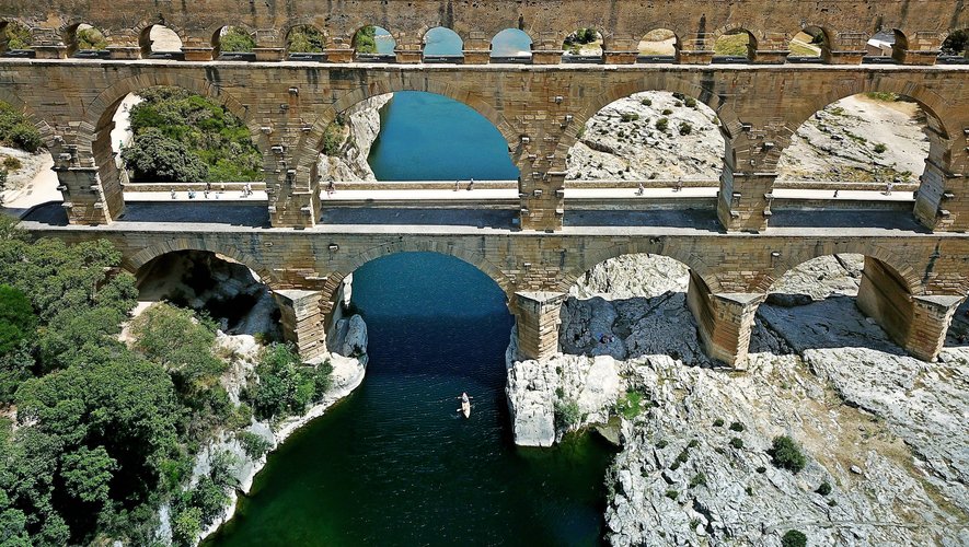 Majestueux  Pont du Gard