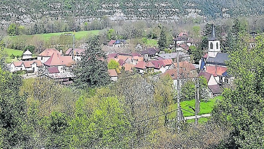 Le village de Saujac