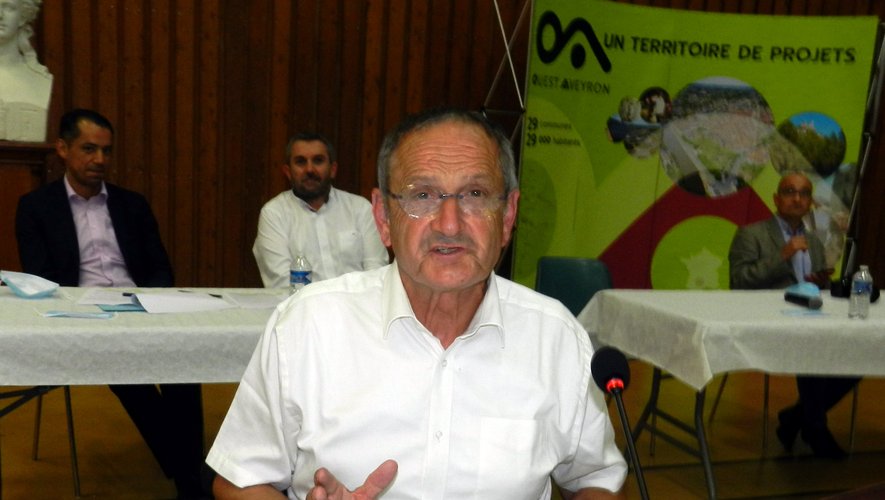 Michel Delpech est le nouveau président d’Ouest Aveyron Communauté.