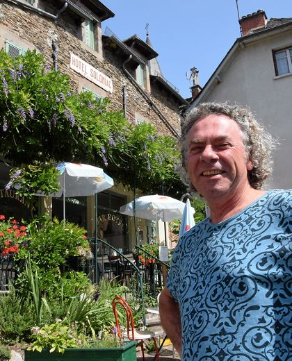 Loin de ses Pays-Bas natals, Jurian a repris la gérance de l’hôtel-restaurant Solomiac.