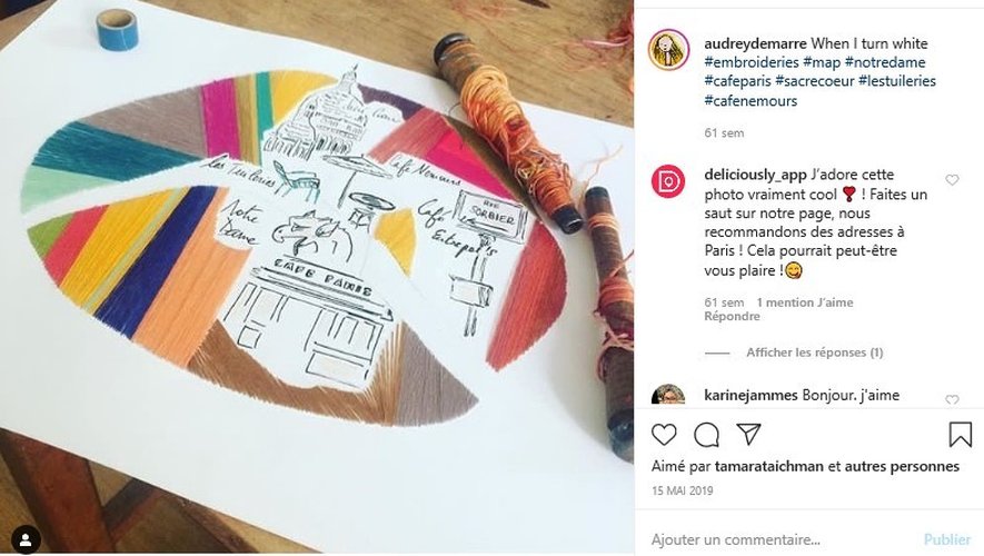 Le travail d'Audreydemarresur Instagram