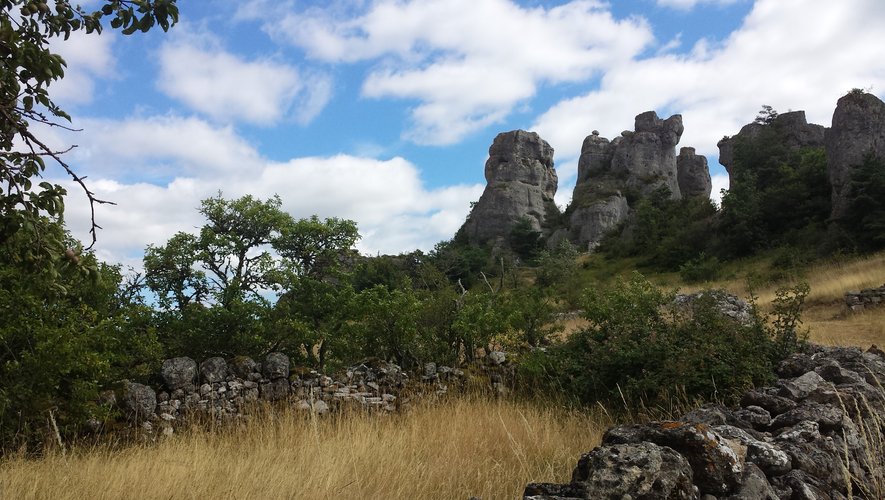 Les rochers de Roquesaltes, petit Far-west.