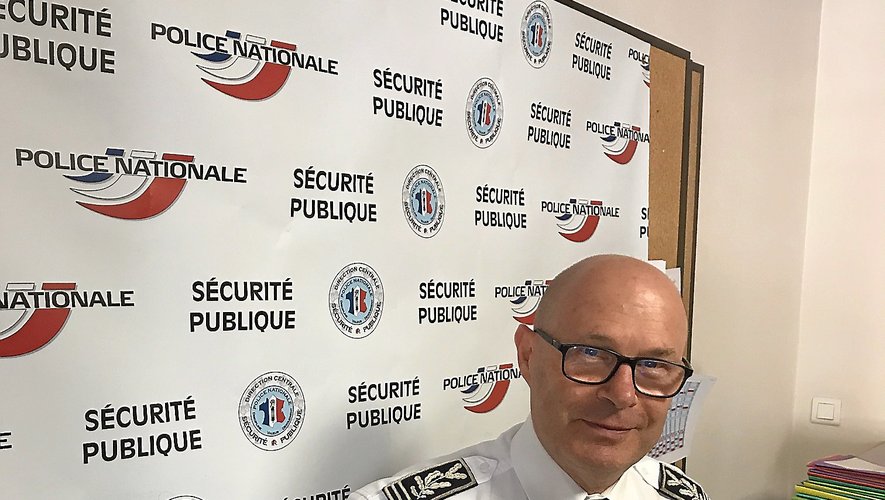 Jérôme Buil, directeur départemental de la sécurité publique.