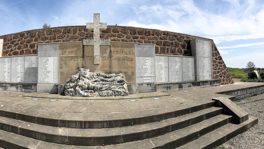 Eérigé en 1946, le mémorial de Sainte-Radegonde rend hommage à toute  la résistance aveyronnaise.