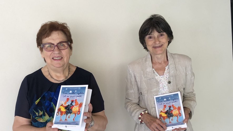 Josette Guy, illustratrice, et Jacqueline Moutte, auteur, présentent leur délicieux  livre pour enfants.