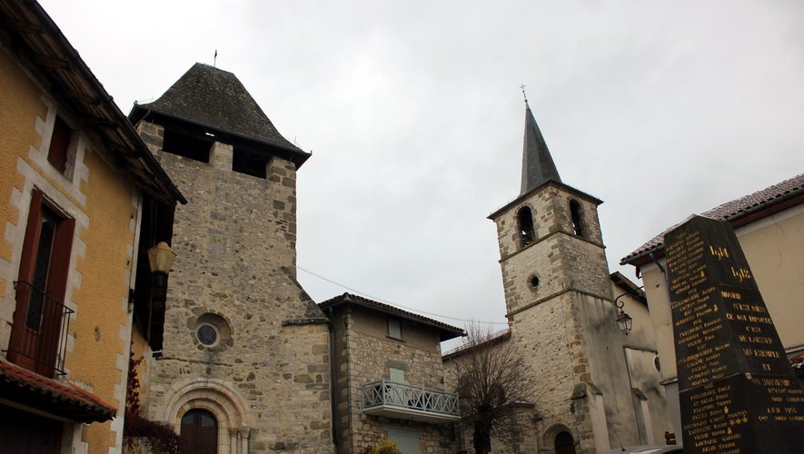 L’enquête concerne les  12 communes du territoire, dont ici Saint-Santin.