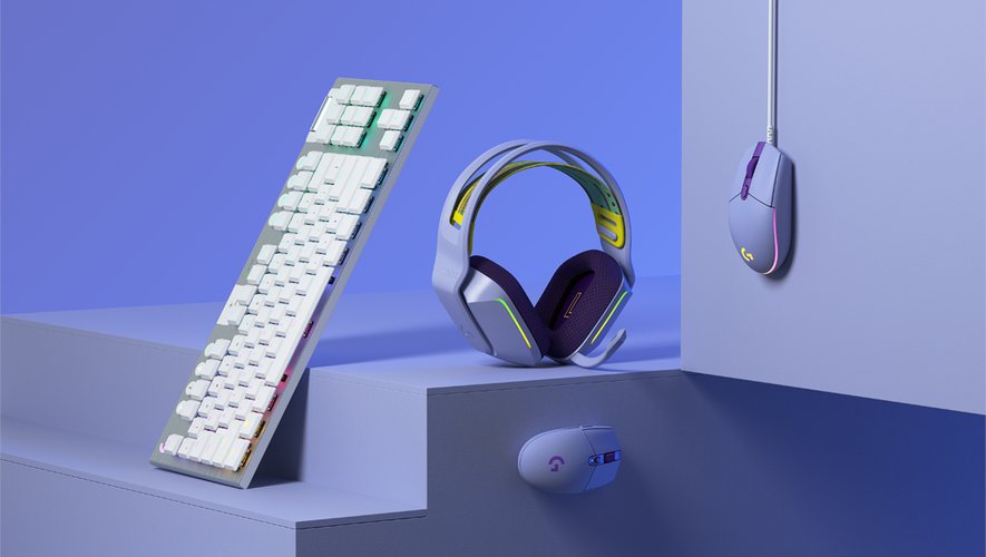 La nouvelle collection "Color Logitech G" d'accessoires pour joueurs met l'accent sur les couleurs et la personnalisation