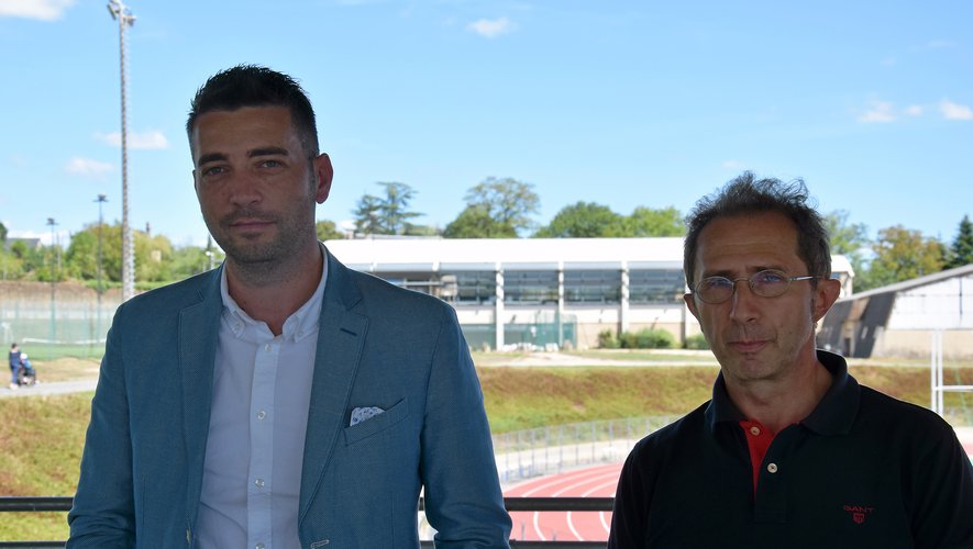 Benjamin Gombert et Olivier Nicolas (de droite à gauche), ont invité 27 clubs pour cette Fête du sport.