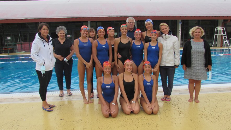 Des nageuses occitanes en stage à Aqualudis