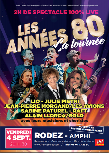 La tournee des store annees 80