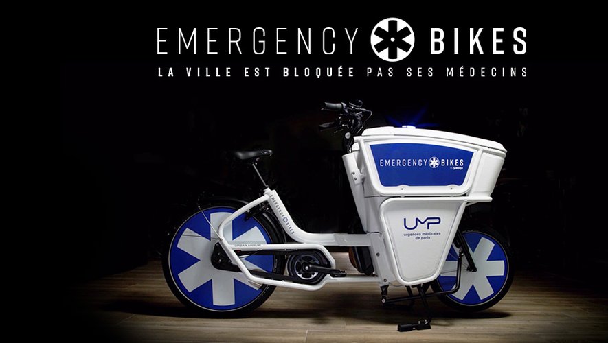Emergency Bikes se présente comme une nouvelle solution de mobilité pour les Urgences Médicales de Paris.