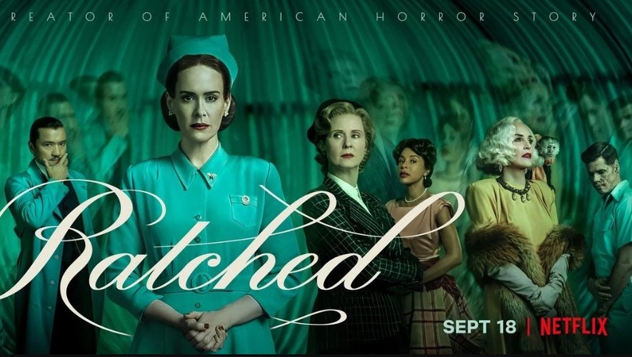 "Ratched", ce vendredi sur Netflix, retrace le parcours de l'inquiétante infirmière du film "Vol au-dessus d'un nid de coucou", Mildred Ratched.