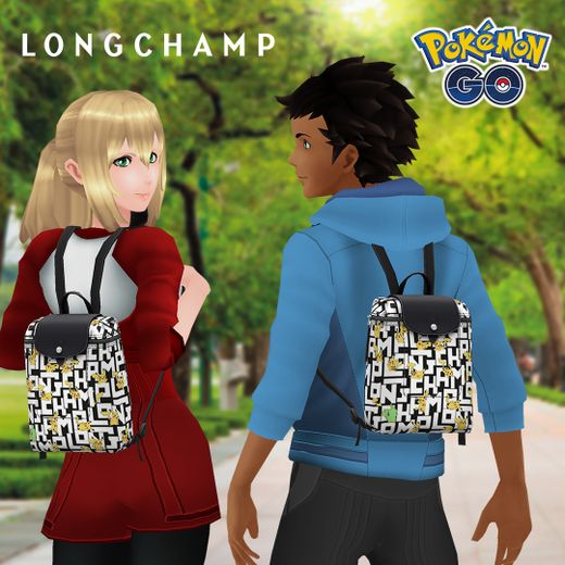Longchamp se lance dans l'univers du gaming avec Pokémon GO.